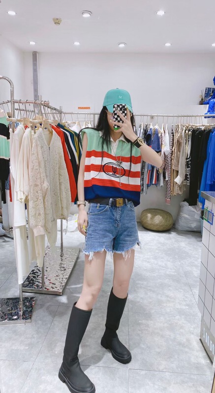 New in early summer! [Dani] Korean version high waist and thin, versatile denim shorts (with belt) 77605# zyh