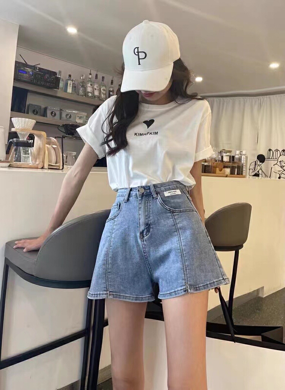 [JFT] Korean design Vintage denim shorts jft9811# CLS