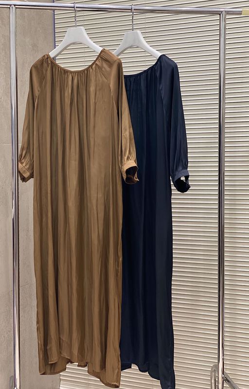 New in early summer! [believe] soft, delicate, light and beautiful satin dress li90722# cqw