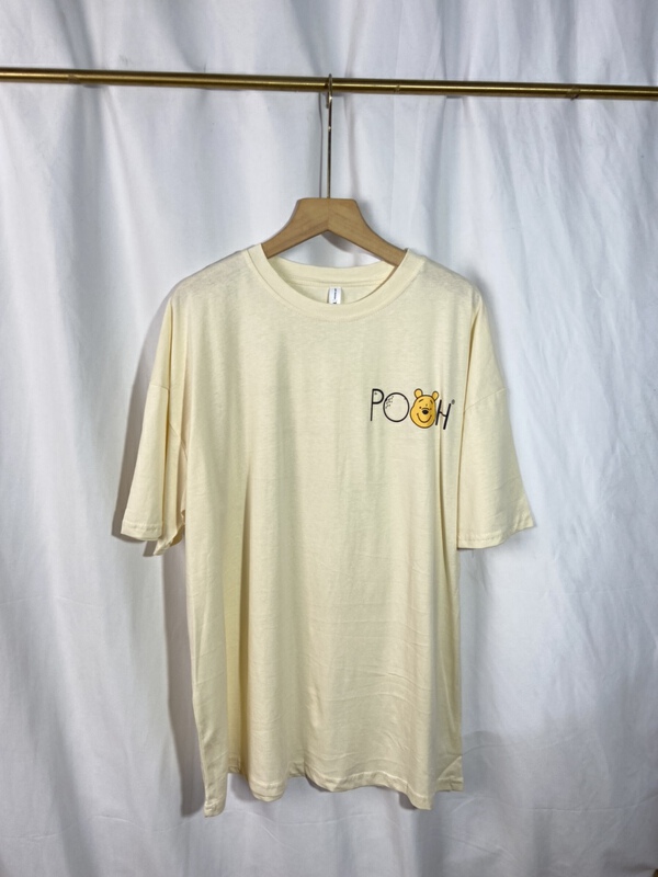 New in early summer! [Yi show shop] cartoon printed loose retro short sleeved T-shirt 960# Cl