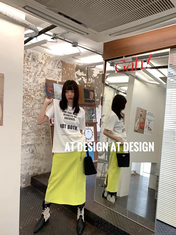 goods in stock! New year in early spring! [at] letter lady versatile skirt 56903# LSL