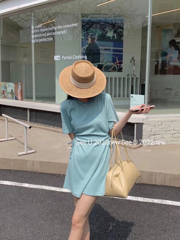 New year in early spring! [see u] Korean casual round neck dress 9161# XYY