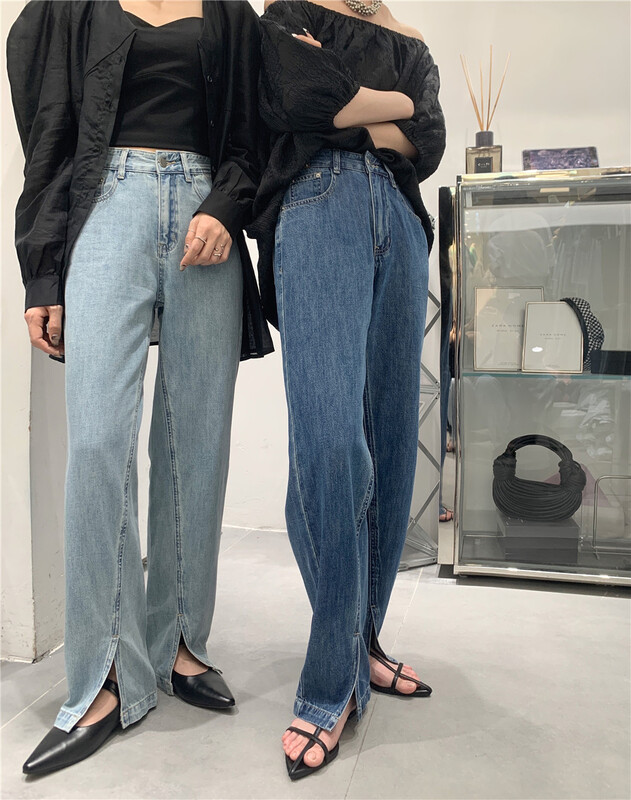 [t-platform] Korean style straight cut jeans 8388# zxx
