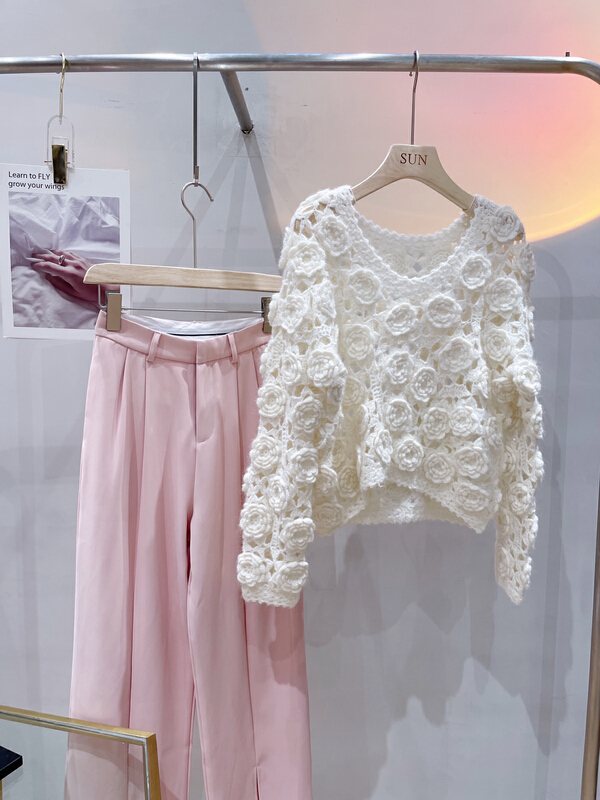 New year in early spring! [sun] simple solid color versatile blouse my001# jhy