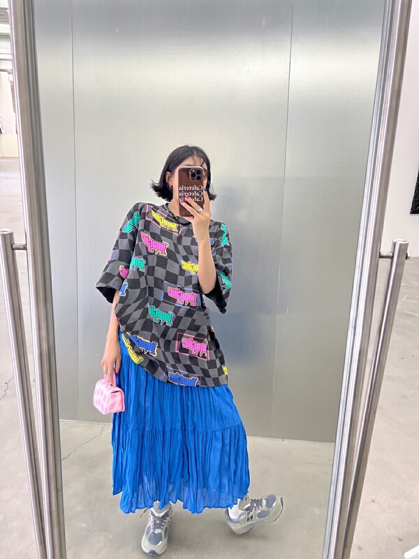 [wlady] Korean casual back hollowed out short sleeve T-shirt a357# WTT