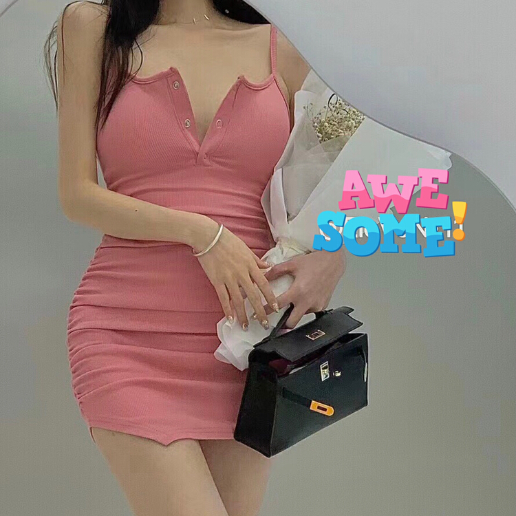 New in early summer! [xinyuanjieyi Xinyuan garment] tight sleeveless Pullover dress a566# Cl