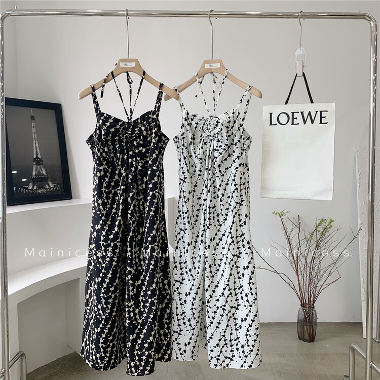 New year in early spring! [mainicess] fashion temperament suspender comfortable dress 2612# CLS