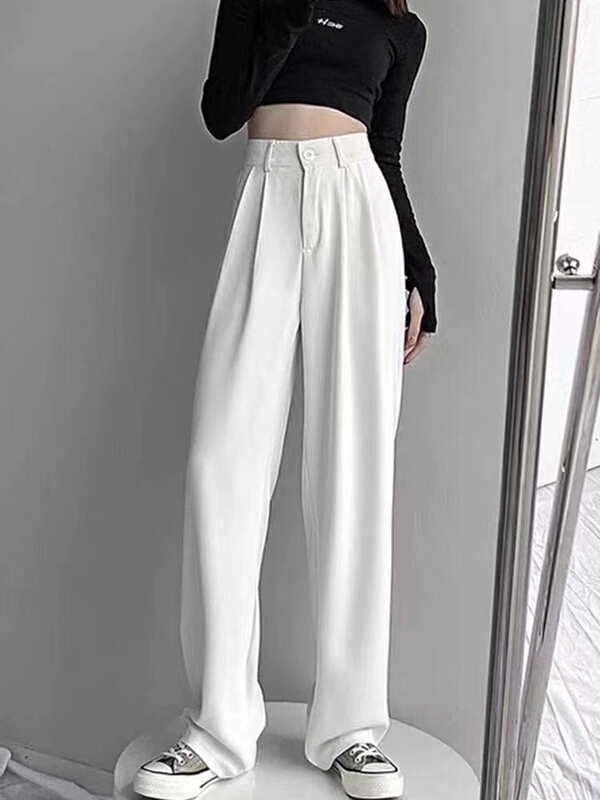 New year in early spring! [S. small age] straight vertical versatile trousers 902# hjy