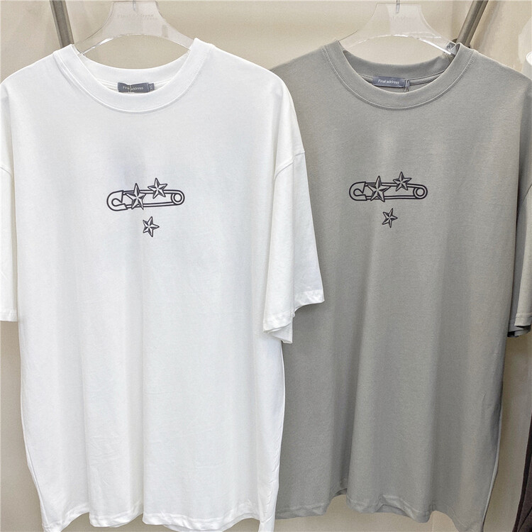 [hanzheshi] men's and women's printed loose short sleeve T-shirt 286# ZZL