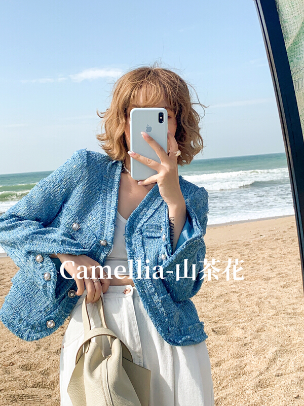 早春上新！【CAMELLIA】小香風淑女百搭短外套  9515#  WTT
