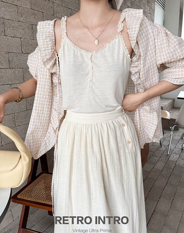New in early summer! [Rin] Korean slim vest / sling 20951# cqw