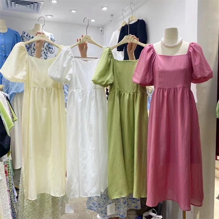 [SYL] lady Pleated Dress 5190# L