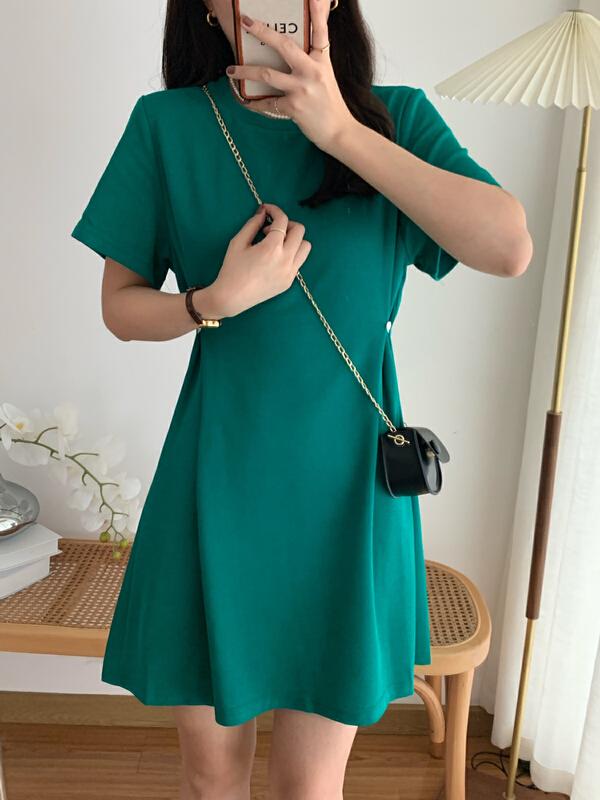 New in early summer! [victory. 2] fashionable and versatile waist closing slim dress b123# WPL