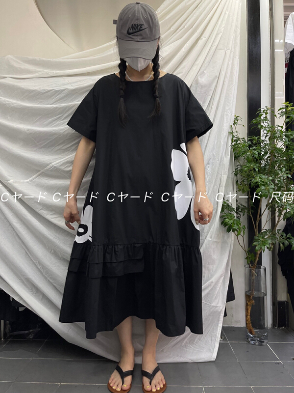 [size] fashion large petal fishtail dress 0899# LSW