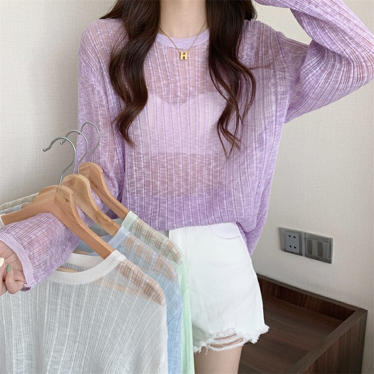 [f · P] new ice silk sunscreen sweater 70118# HBx