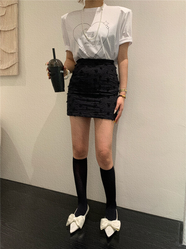 [XT studio] three dimensional flower fashion skirt 8066# zxl