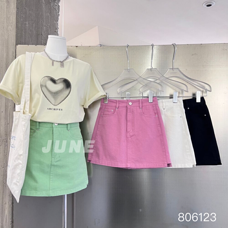 [June] slim, simple and versatile skirt 806123# XYY