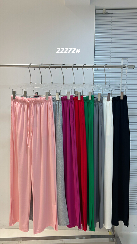 [Wu. 33] solid color loose fit casual pants 22272# WTT