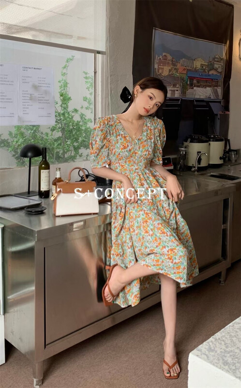 goods in stock! CS # foam dress