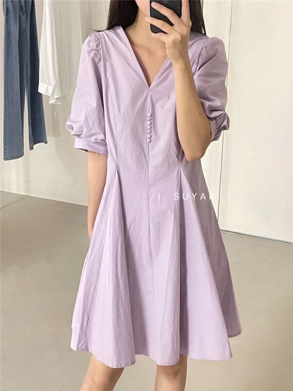 goods in stock! New in early summer! [suyar] fashionable V-neck dress 2259# HBx