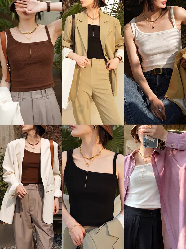 [Mido] fashionable and versatile solid color irregular vest 5021# LSL
