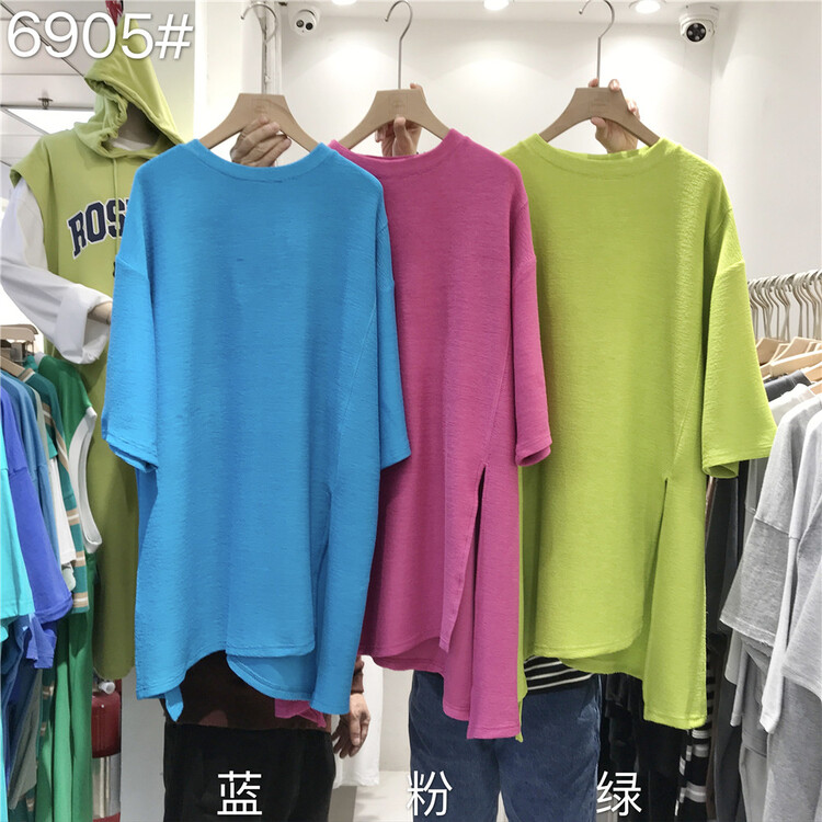 New in early summer! [simple] soft cut dress