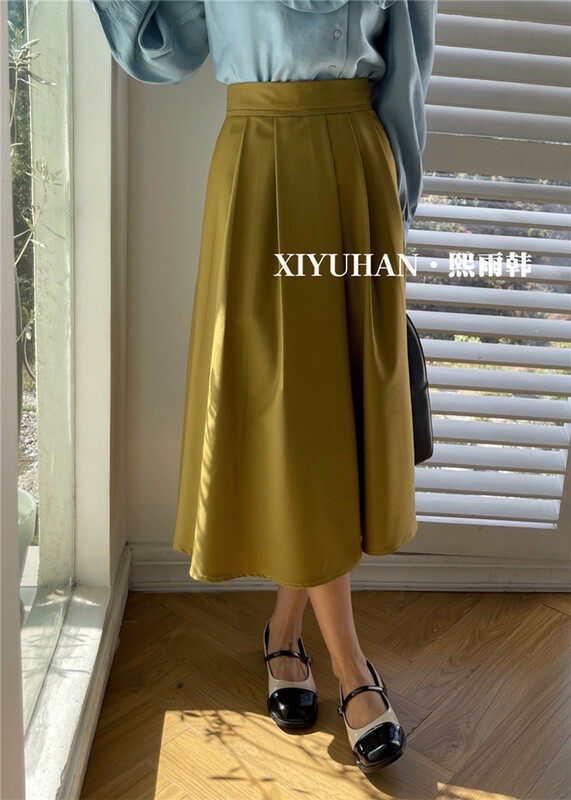 goods in stock! New in early summer! [xiyuhan] Korean high waist slim skirt y722# zxx