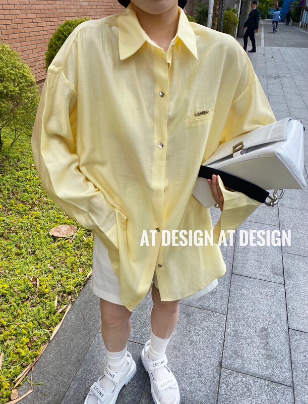 New year in early spring! [at] casual and versatile comfortable shirt 93105# LSL