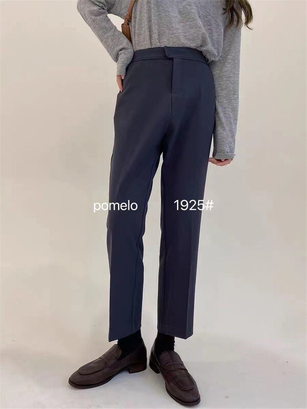 New year in early spring! [grapefruit] version is right! Commuter versatile pipe pants 1925# hjy