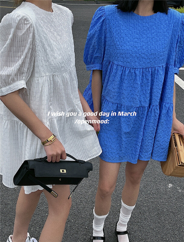 [open] round neck doll dress 3650# ozq