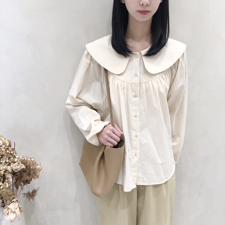 New year in early spring! [I look] doll collar single breasted shirt sy12031# ZSY