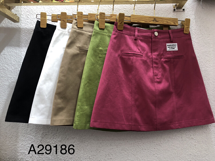 [queen] Korean A-shaped sweet skirt a29186# ozq