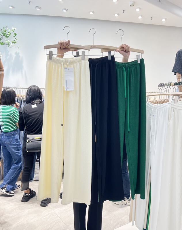 New year in early spring! [iris iriisy] fashionable and versatile loose wide leg casual pants 5081# LSL