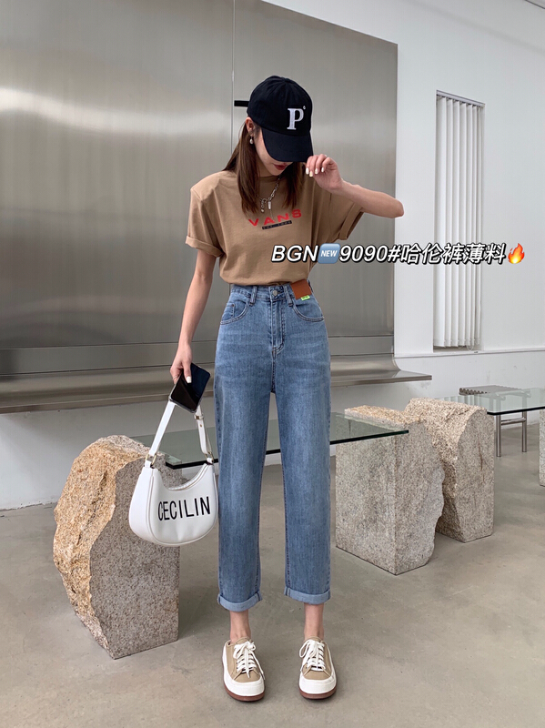 [cuckoo] Korean style versatile jeans 9090# WTT