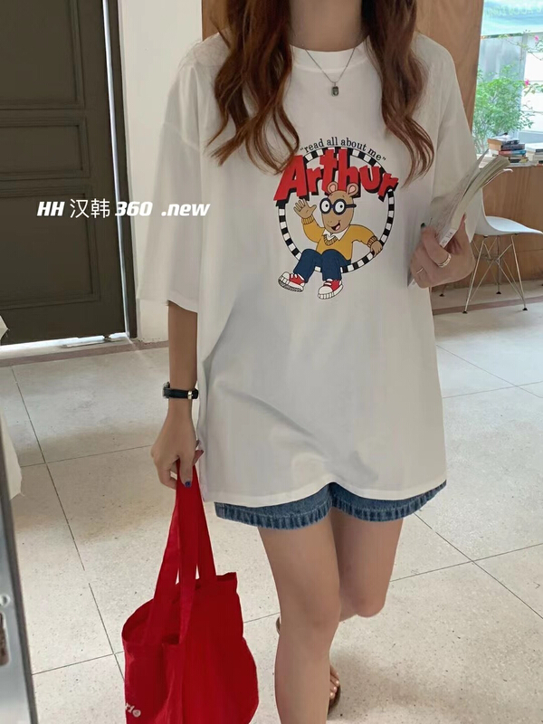 [HH & miss Lai] Korean Pullover comfortable short sleeve T-shirt ys1-369# L