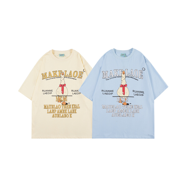 [BNL] casual cartoon printed short sleeve T-shirt 654# ZZL