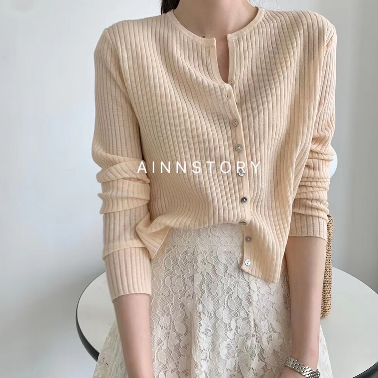 [ainnstory] simple and versatile T-shirt 1205# HBx