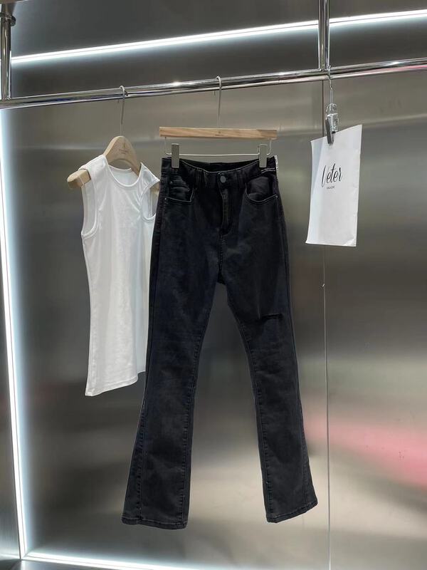 New year in early spring! [bobo1972] Korean simple and versatile jeans (excluding matching) 226263# XYJ