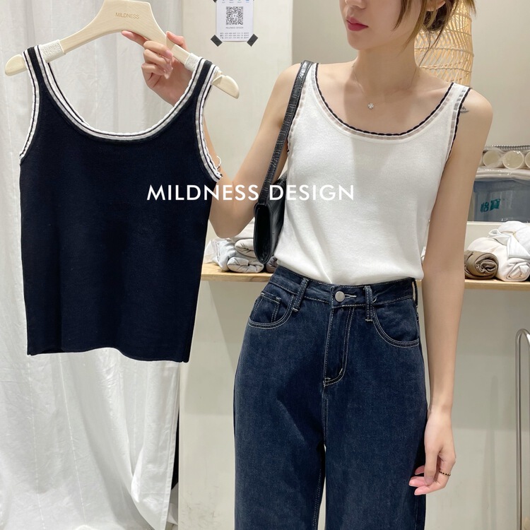 New in early summer! [mildness] Korean comfortable vest / sling h701# ZSY