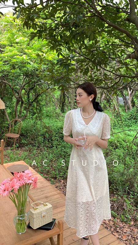 [A.C] Korean style lady dress 11680# LSL