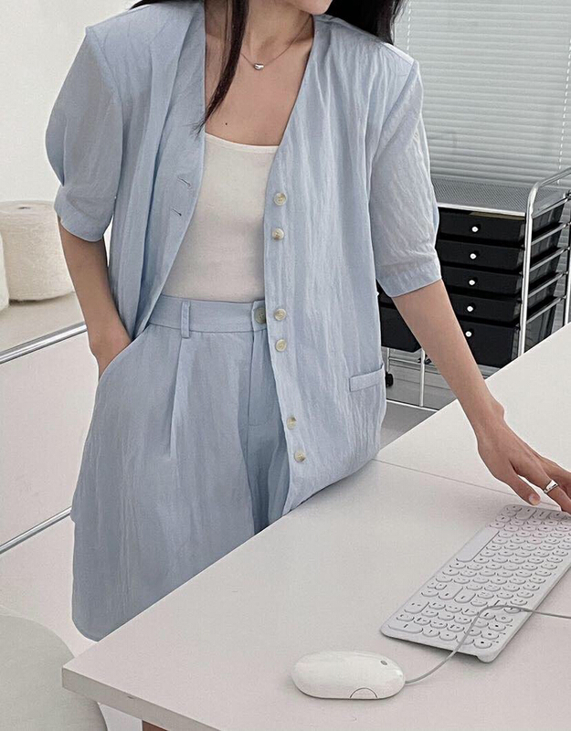 [soul] Korean loose and fashionable suit at18145222w# CLS