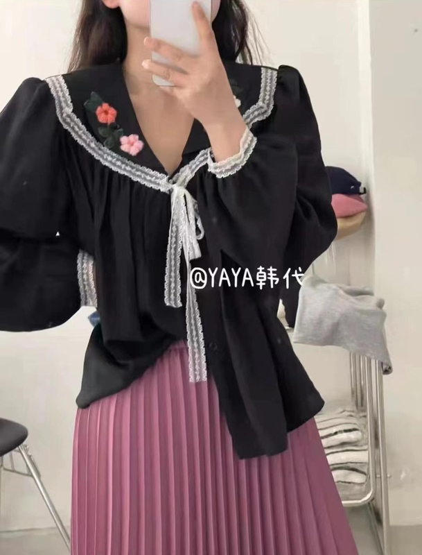 [dodo] sweet and versatile shirt 6600# zyh