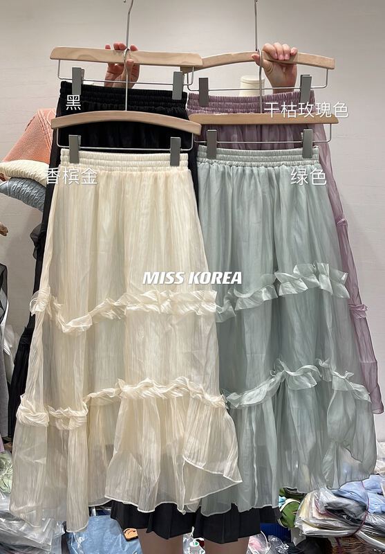 goods in stock! New year in early spring! [Miss Korea] fairy versatile slim skirt 6125# HBx