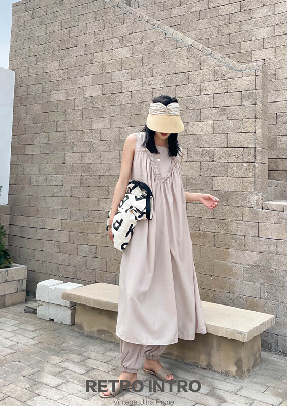 [Rin] Korean Ruffle Dress r21167# cqw