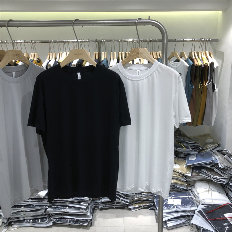 New year in early spring! [Yeji] solid color versatile fashion comfortable casual short sleeve T-shirt e80001# ZZL