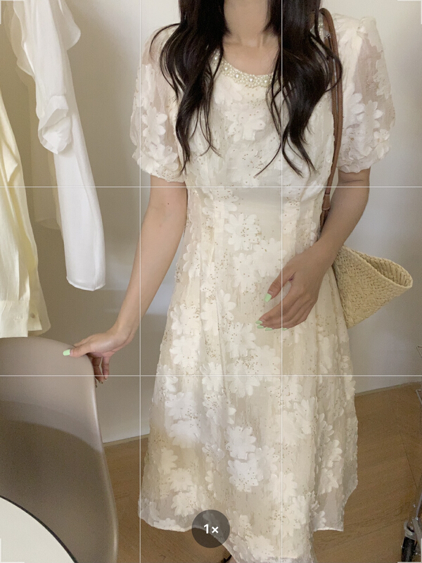 [thirten thirteen] gentle and versatile dress 3121# XYY