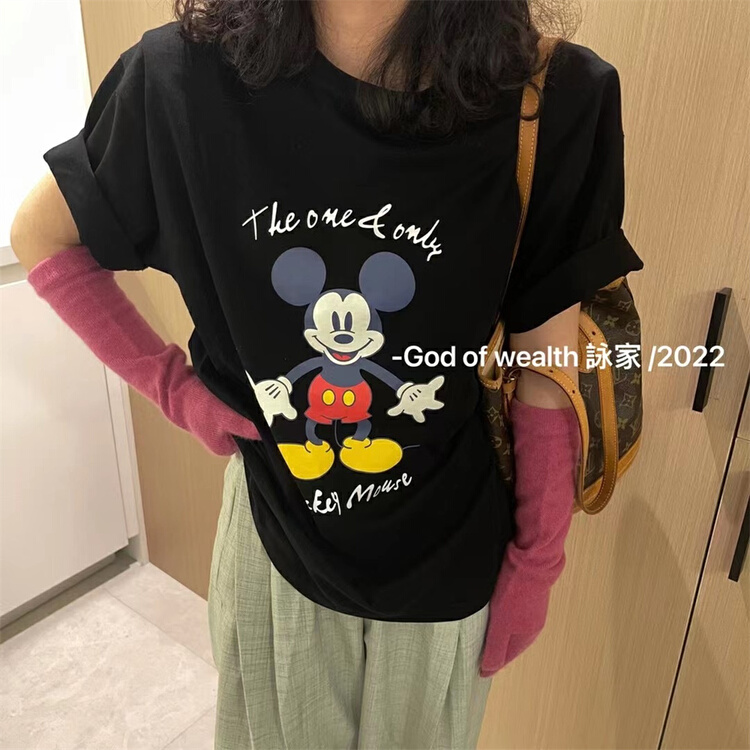 早春上新!【YONG泳家】米奇韓版印花短袖T恤  915#  WTT