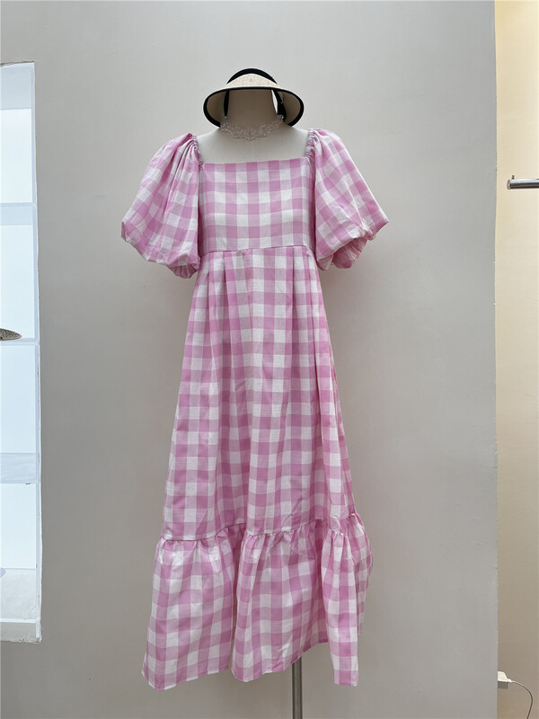 [Mr.Z] square neck color blocking fashion dress 97052# zjy