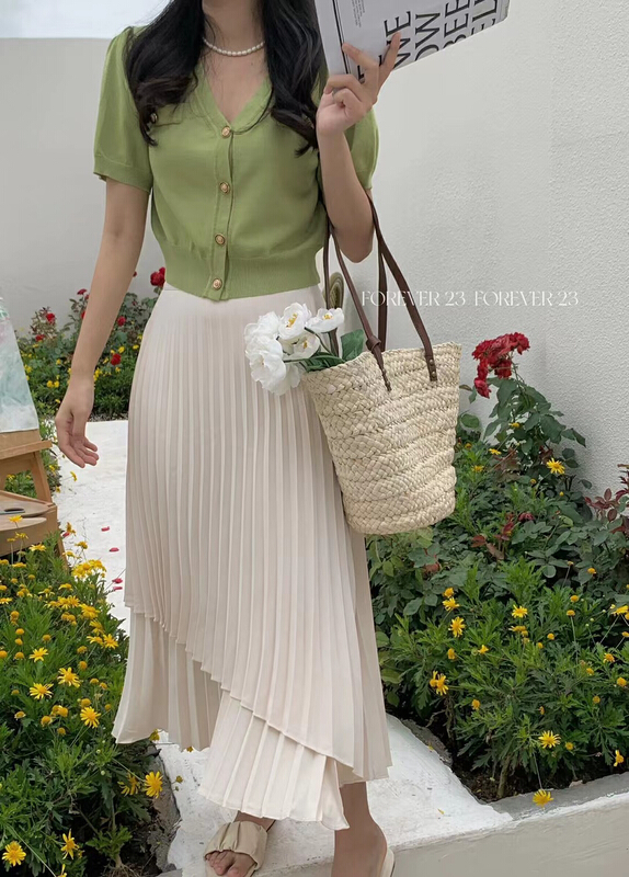 [forever23] Korean little sister pleated skirt 769# hjy