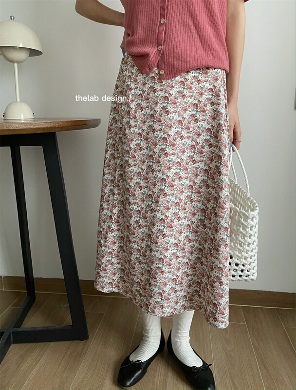 New year in early spring! [the lab] broken flower lady gentle wind skirt 2083# zxx